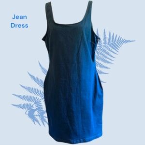 NWT Blue JEAN Dress SLEEVELESS NWT
